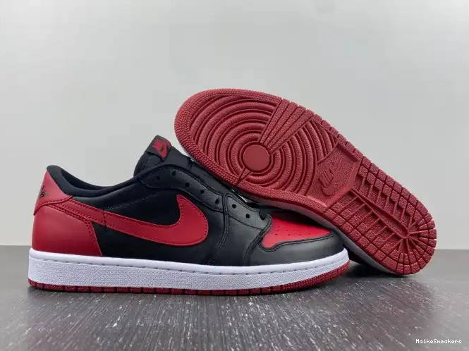 MaikeSneakers Low Jordan 1 Bred 705329-001 Retro Air 0414